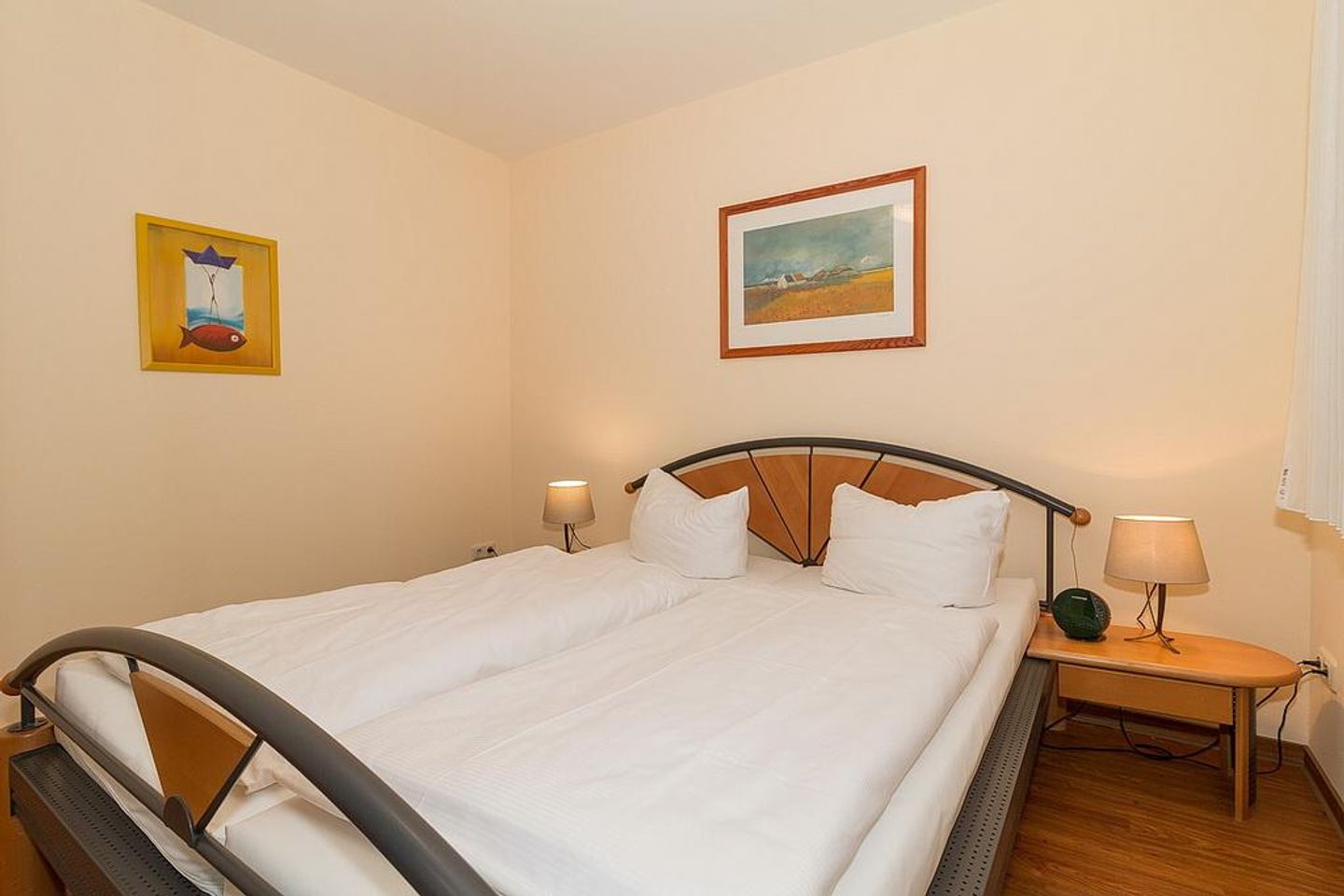 Meeresblick Meeresblick 321 Kühlungsborn - Schlafzimmer mit Doppelbett