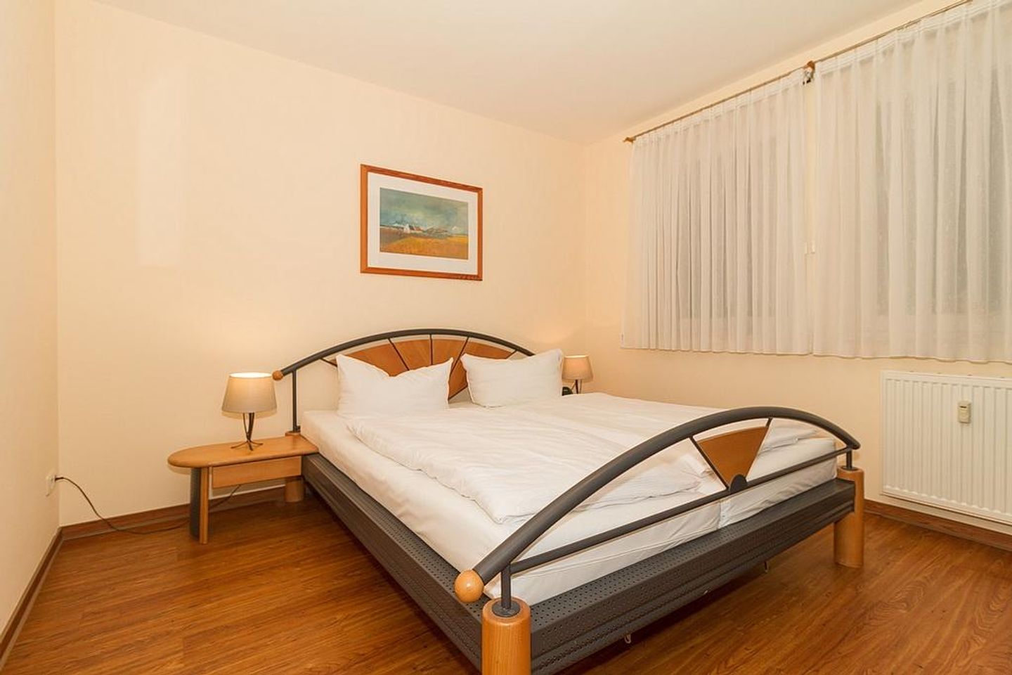 Meeresblick Meeresblick 321 Kühlungsborn - Schlafzimmer mit Doppelbett