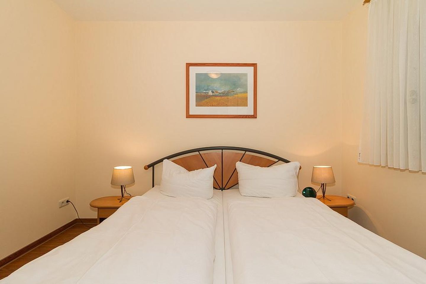 Meeresblick Meeresblick 321 Kühlungsborn - Schlafzimmer mit Doppelbett