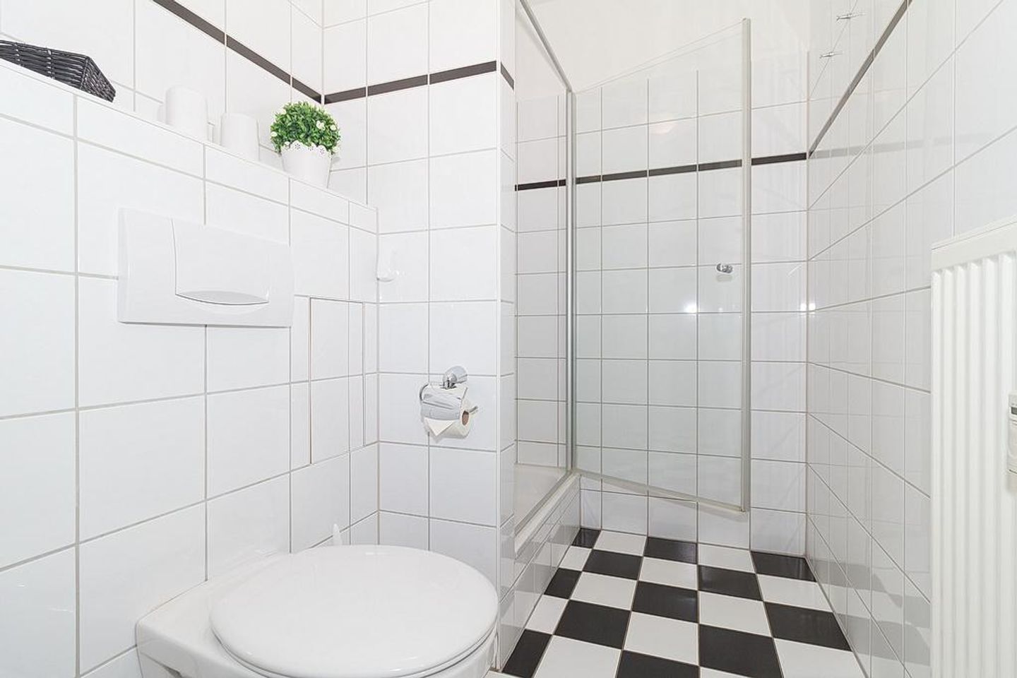 Meeresblick Meeresblick 321 Kühlungsborn - Badezimmer mit Dusche