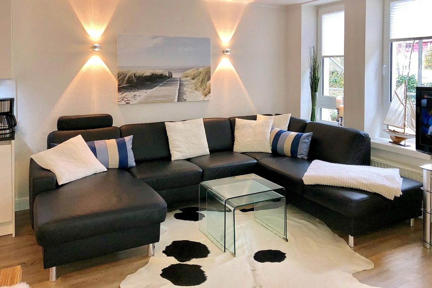 Strand-Park Strand-Park 203 Usedom - Wohn-Essbereich mit Couch