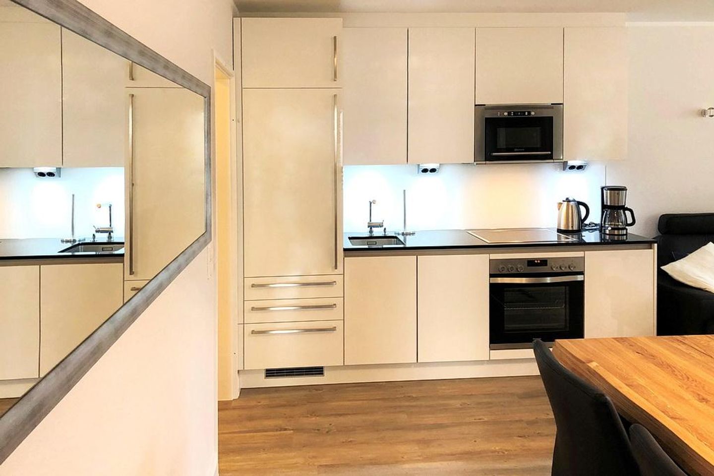 Strand-Park Strand-Park 203 Usedom - Küchenzeile mit Backofen