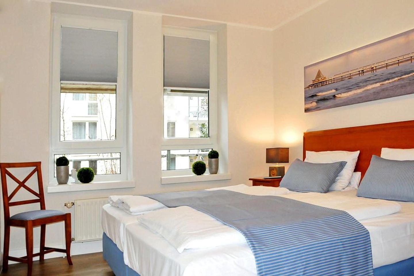 Strand-Park Strand-Park 203 Usedom - Schlafzimmer mit Doppelbett