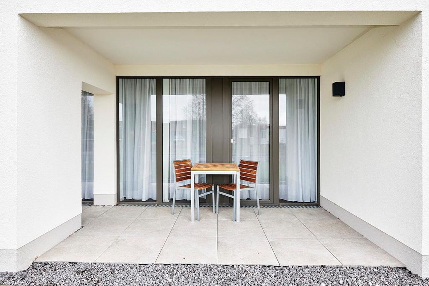 Deichhäuser Anna Küste Deichhäuser Anna Küste 2-13 Bensersiel - Terrasse mit Sitzgelegenheiten