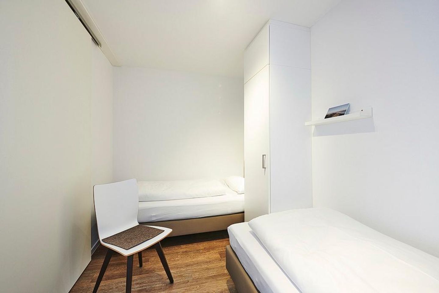 Deichhäuser Anna Küste Deichhäuser Anna Küste 3-31 Bensersiel - Schlafzimmer mit zwei Einzelbetten