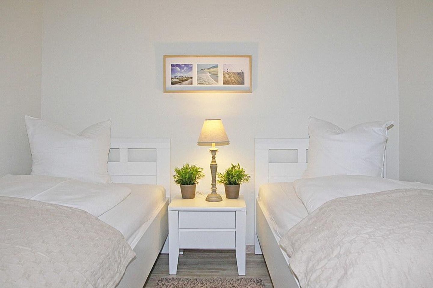 Strand-Park Strand-Park 301 Usedom - Schlafzimmer mit zwei Einzelbetten