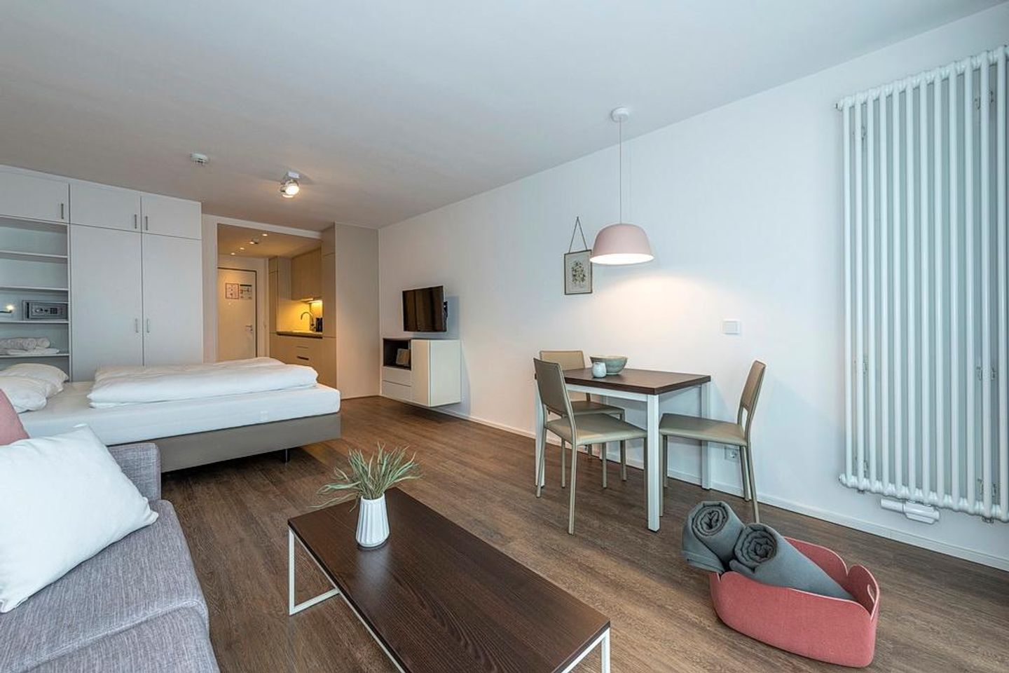 Apartmentvilla Anna See Apartmentvilla Anna See 1-12 Langeoog - Wohn-Schlafbereich mit Sitzgelegenheit