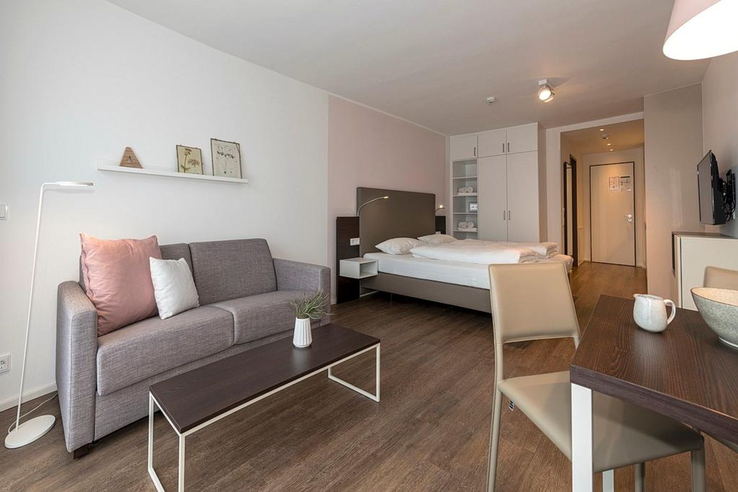 Apartmentvilla Anna See Apartmentvilla Anna See 1-12 Langeoog - Wohn-Schlafbereich mit Couch