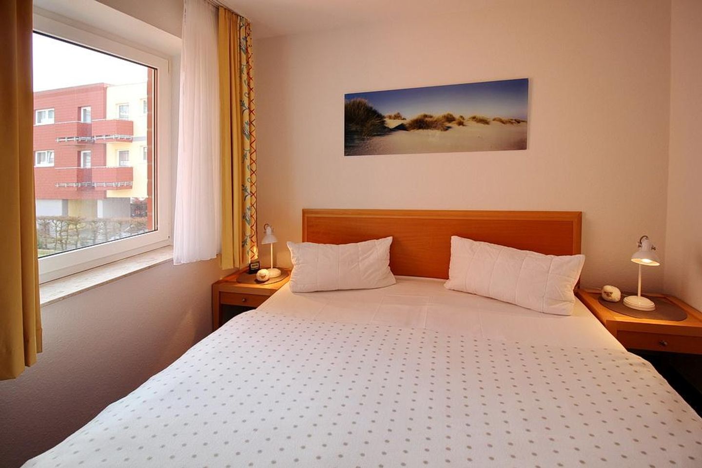 Hus Inselkieker Hus Inselkieker 111 Schillig - Schlafzimmer mit Doppelbett