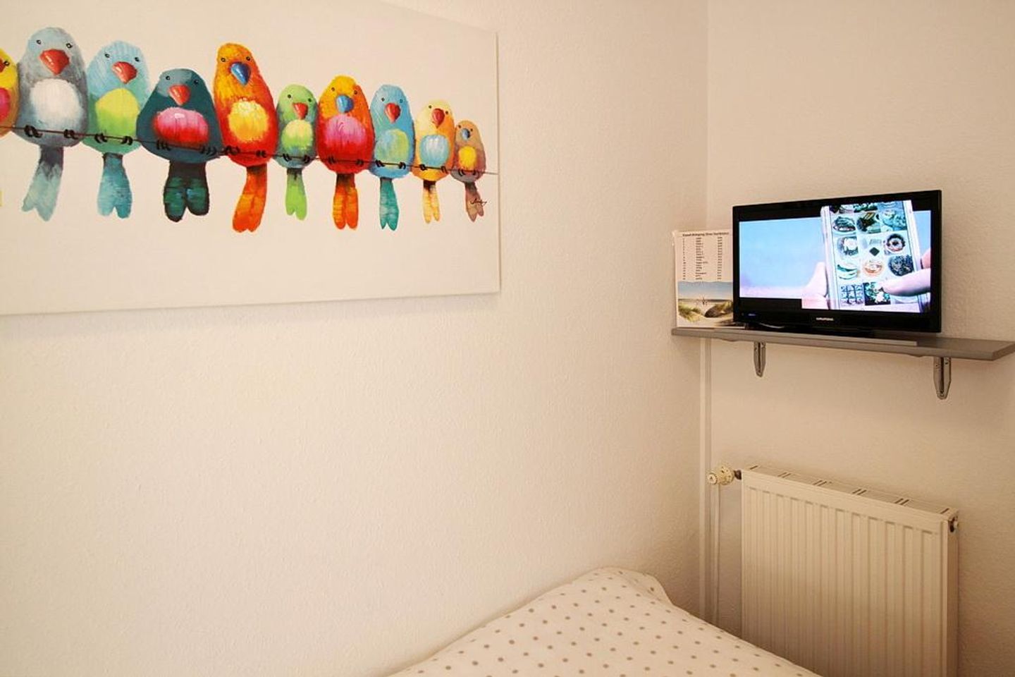 Hus Inselkieker Hus Inselkieker 111 Schillig - Schlafzimmer mit TV