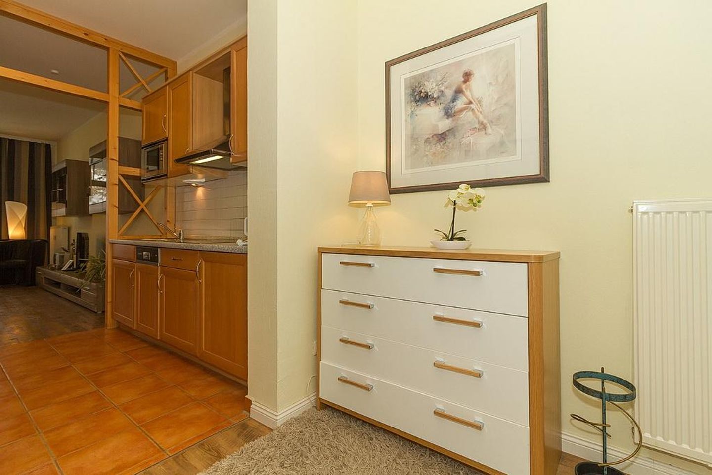 Meeresblick Meeresblick 008 Kühlungsborn - Flur mit Garderobe