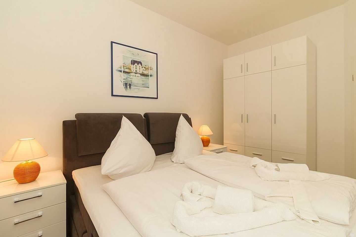 Meeresblick Meeresblick 008 Kühlungsborn - Schlafzimmer mit Doppelbett