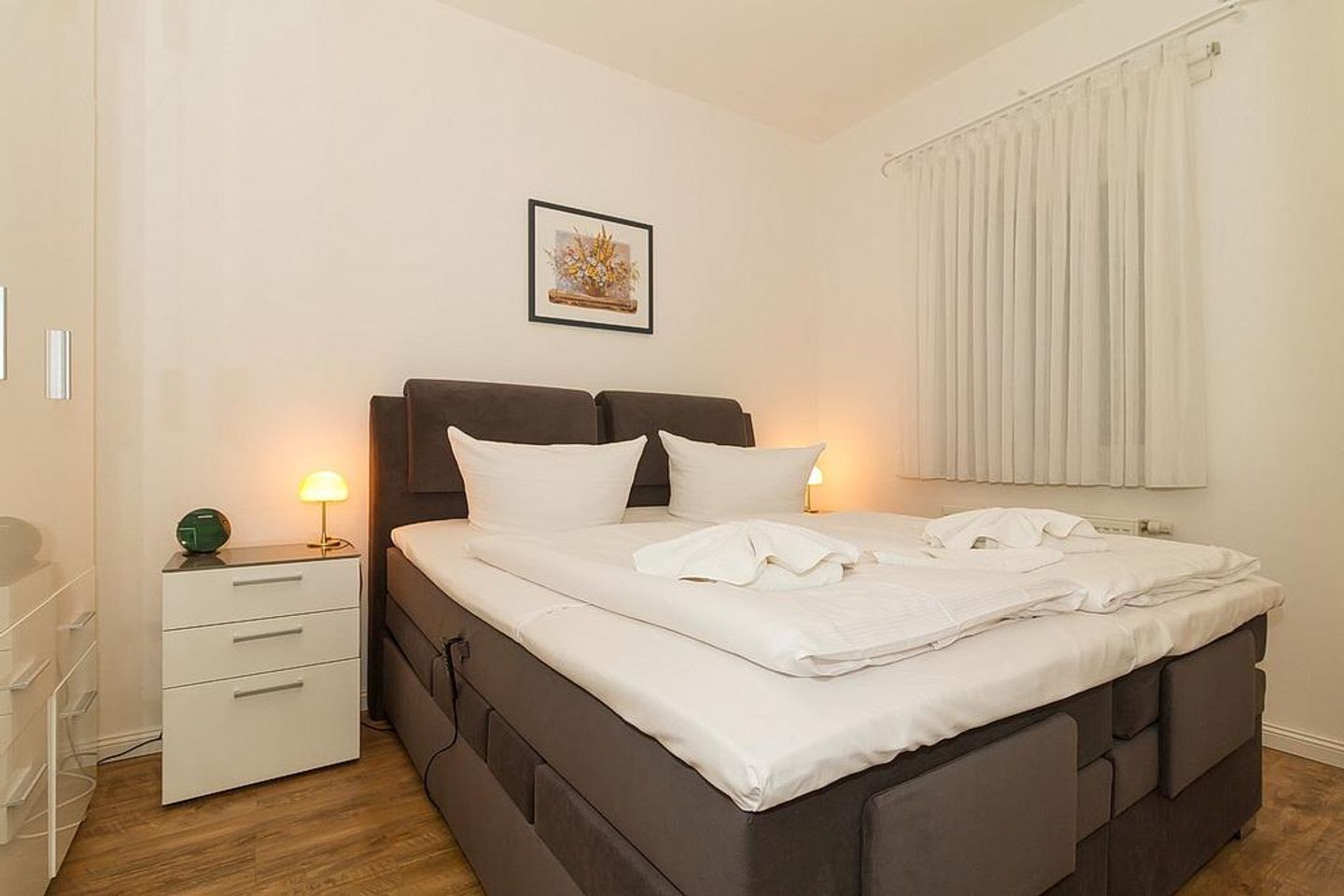 Meeresblick Meeresblick 009 Kühlungsborn - Schlafzimmer mit Doppelbett