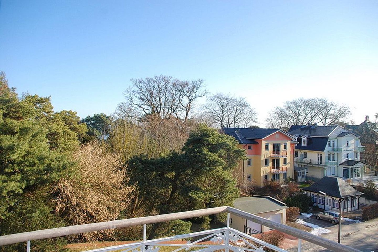 Villa Aegir Villa Aegir 123 Usedom - Balkon mit Ausblick