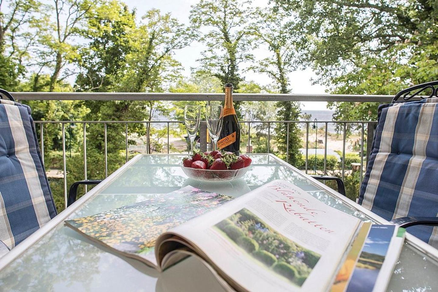 Strand-Park Strand-Park 331 Usedom - Balkon mit Gartenmöbeln