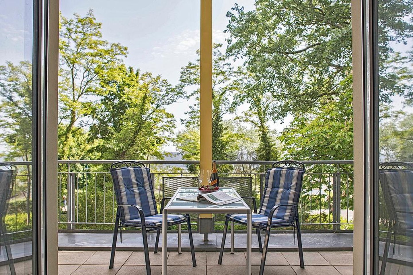 Strand-Park Strand-Park 331 Usedom - Balkon mit Gartenmöbeln