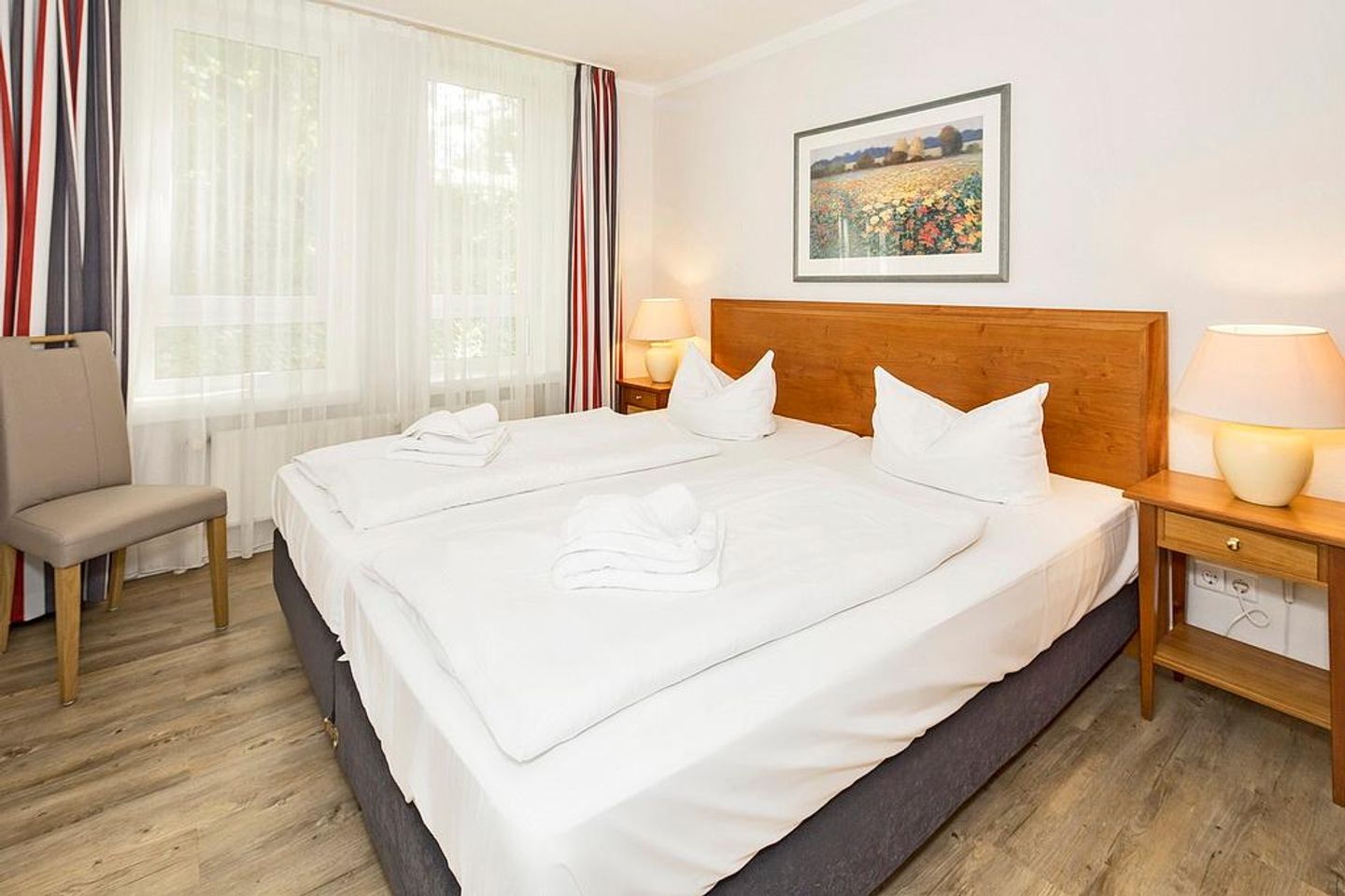 Strand-Park Strand-Park 103 Usedom - Schlafzimmer mit Doppelbett