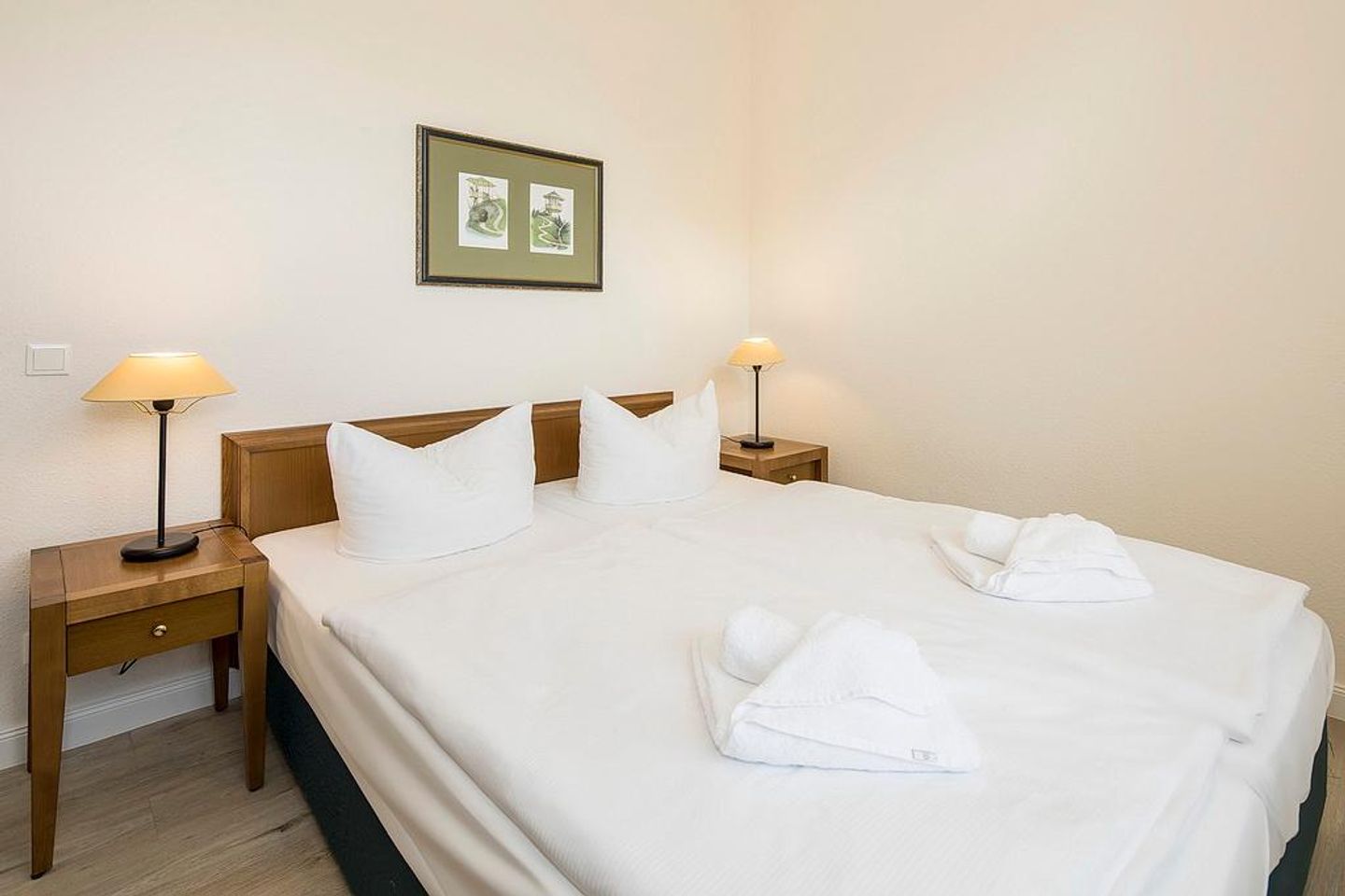 Villa Aegir Villa Aegir 101 Usedom - Schlafzimmer mit Doppelbett