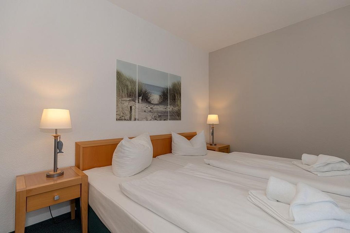 Inselstrand Inselstrand 119 Usedom - Schlafzimmer mit Doppelbett