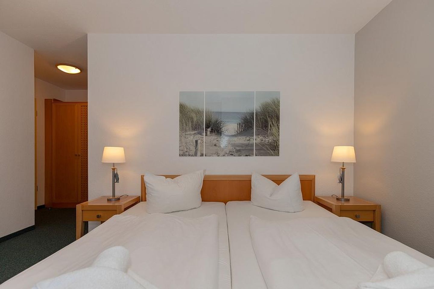 Inselstrand Inselstrand 119 Usedom - Schlafzimmer mit Doppelbett