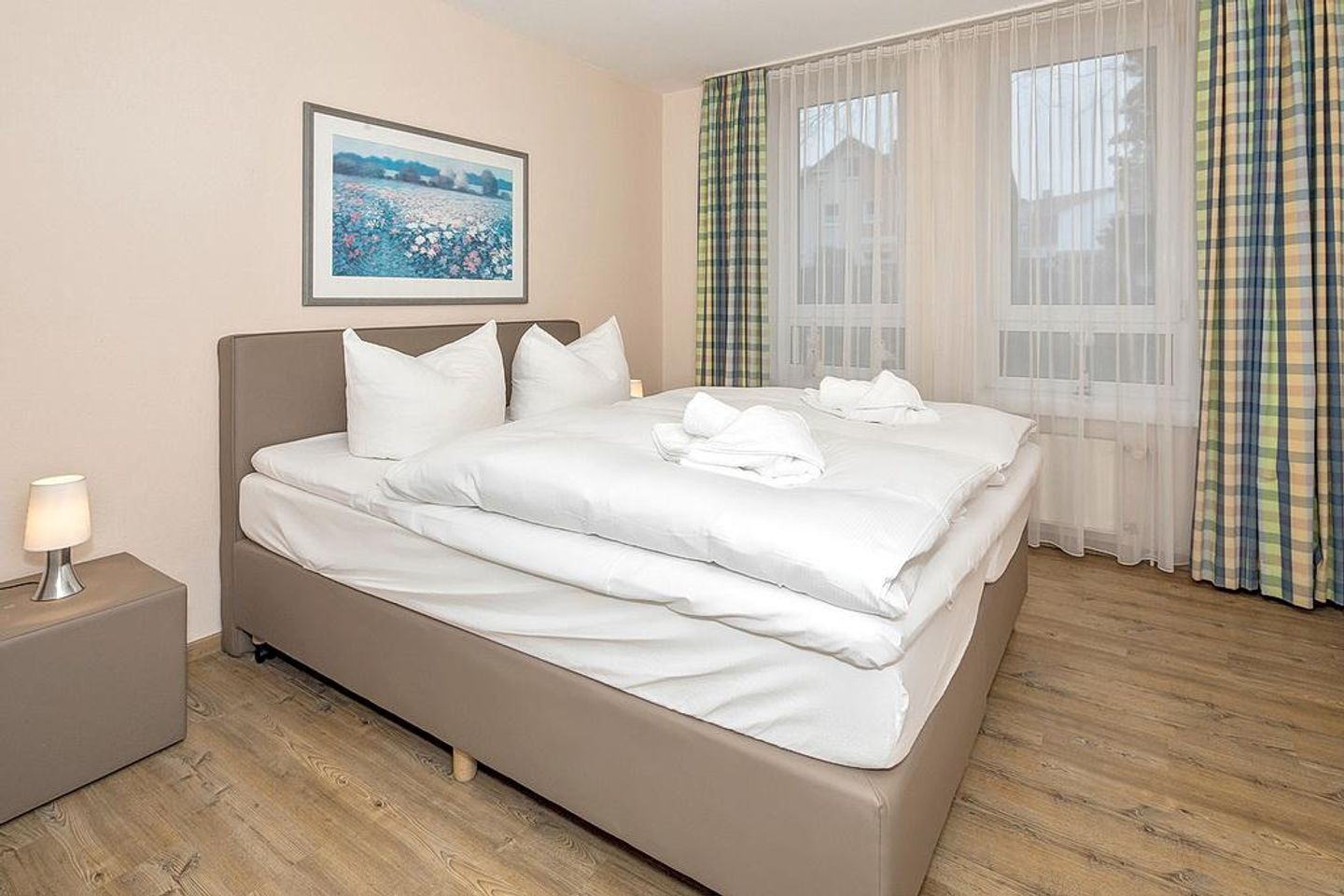 Strand-Park Strand-Park 202 Usedom - Schlafzimmer mit Doppelbett