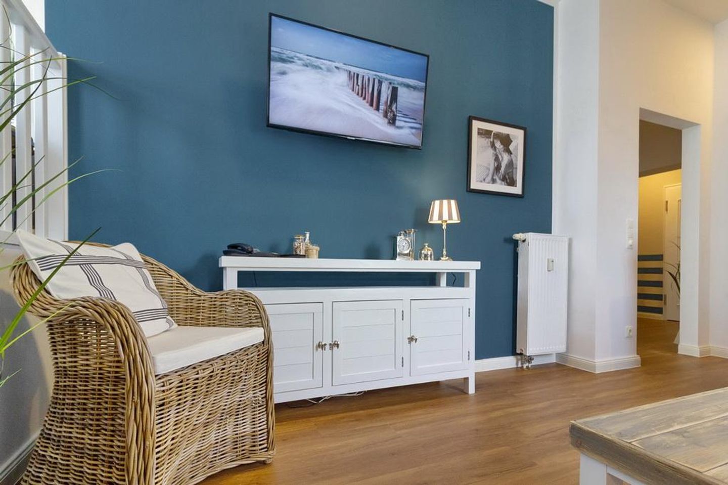 Seehof Seehof 42 Usedom - Wohn-Essbereich mit Couch