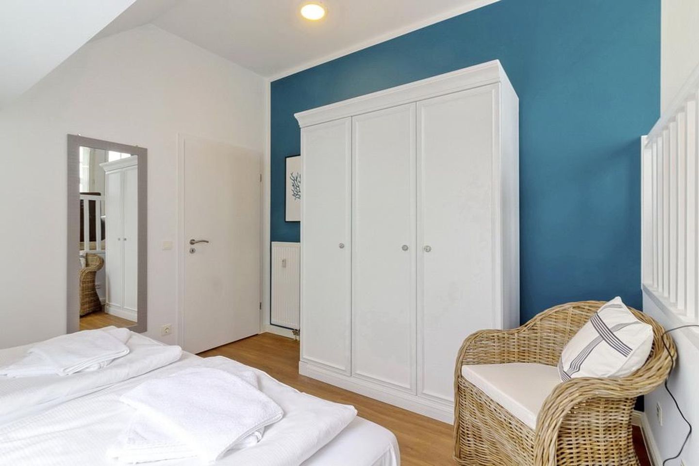 Seehof Seehof 42 Usedom - Schlafzimmer mit Doppelbett