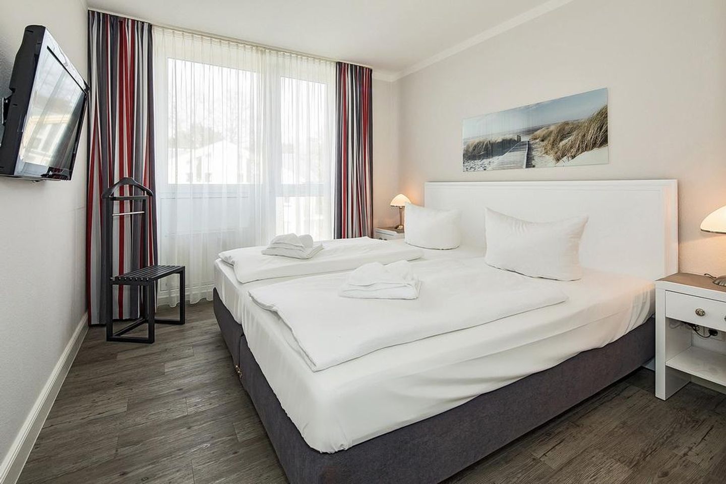 Strand-Park Strand-Park 223 Usedom - Schlafzimmer mit Doppelbett