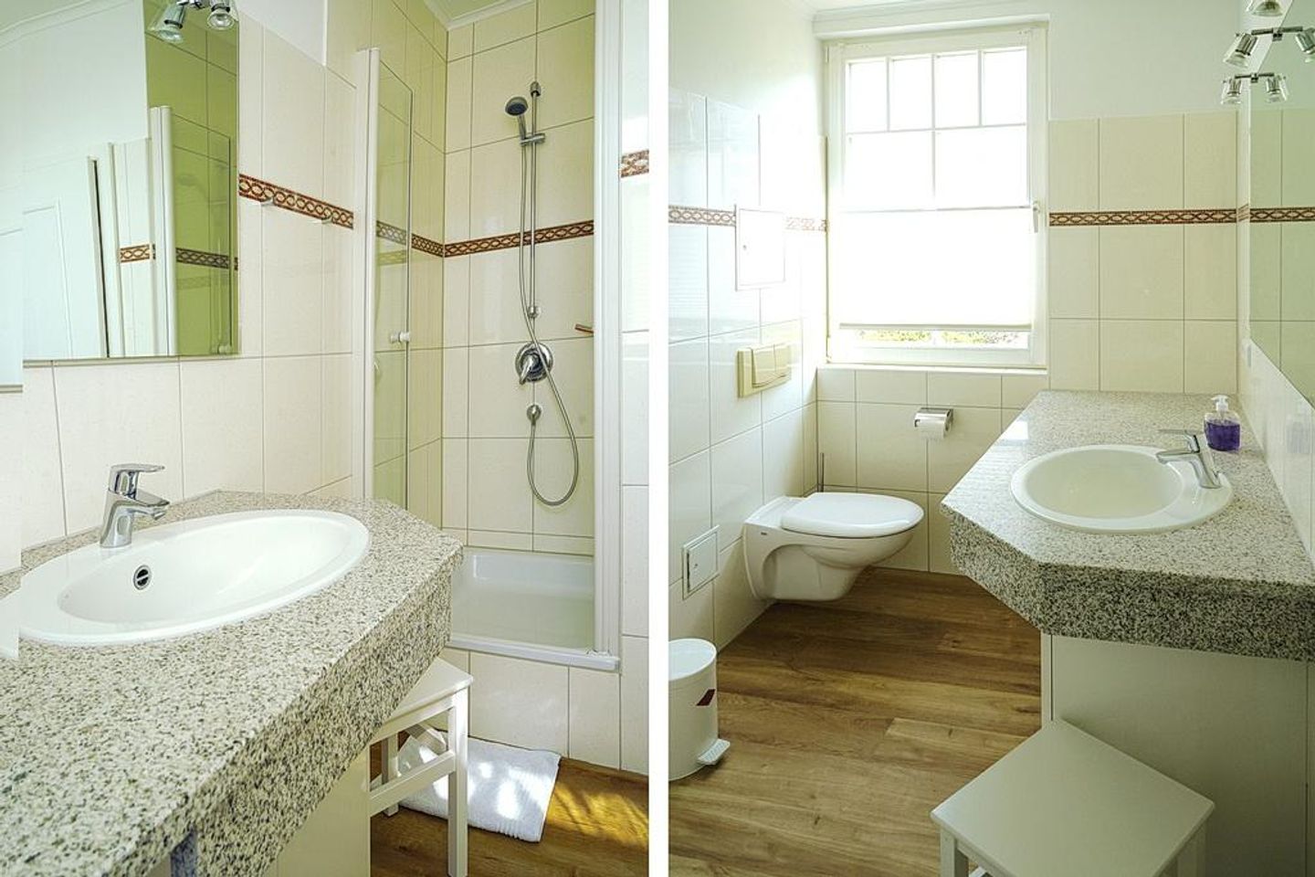 Apartment-Residenz Ostseestrand Apartment-Residenz Ostseestrand 11 Kühlungsborn - Badezimmer mit Dusche