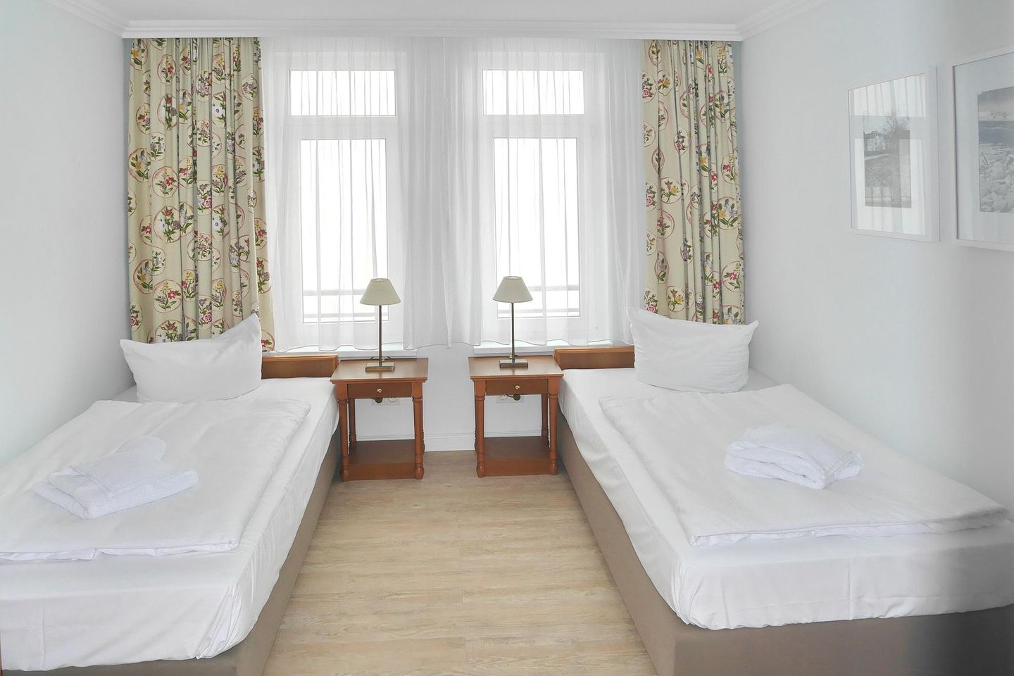 Seehof Seehof 111 Usedom - Schlafzimmer mit zwei Einzelbetten