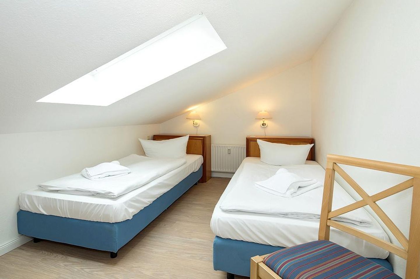 Strand-Park Strand-Park 132 Usedom - Schlafzimmer mit zwei Einzelbetten