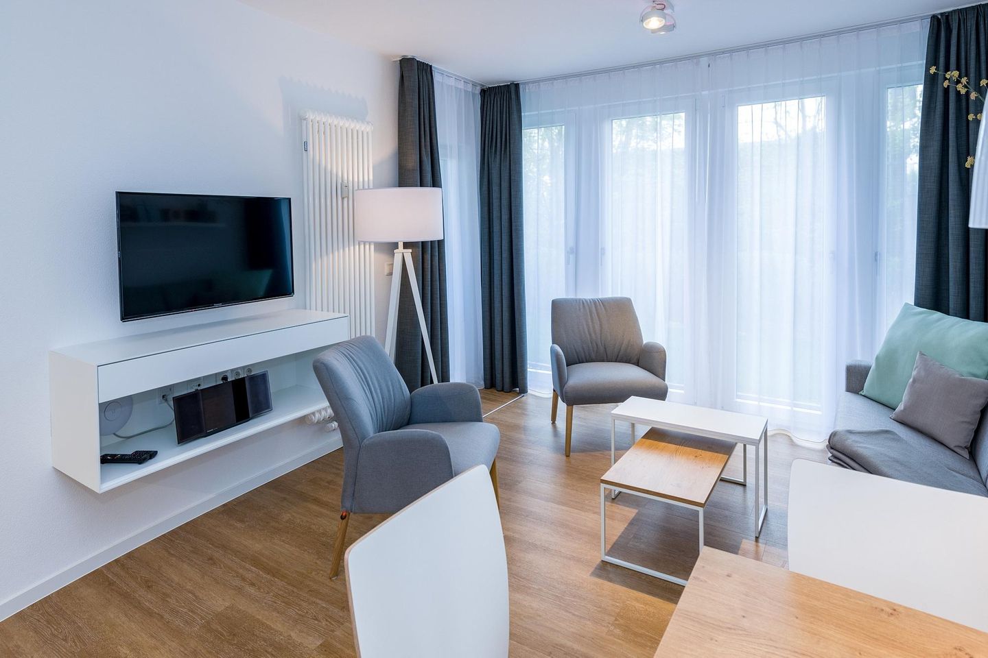 Deichhäuser Anna Küste Deichhäuser Anna Küste 6-14 Bensersiel - Wohnzimmer