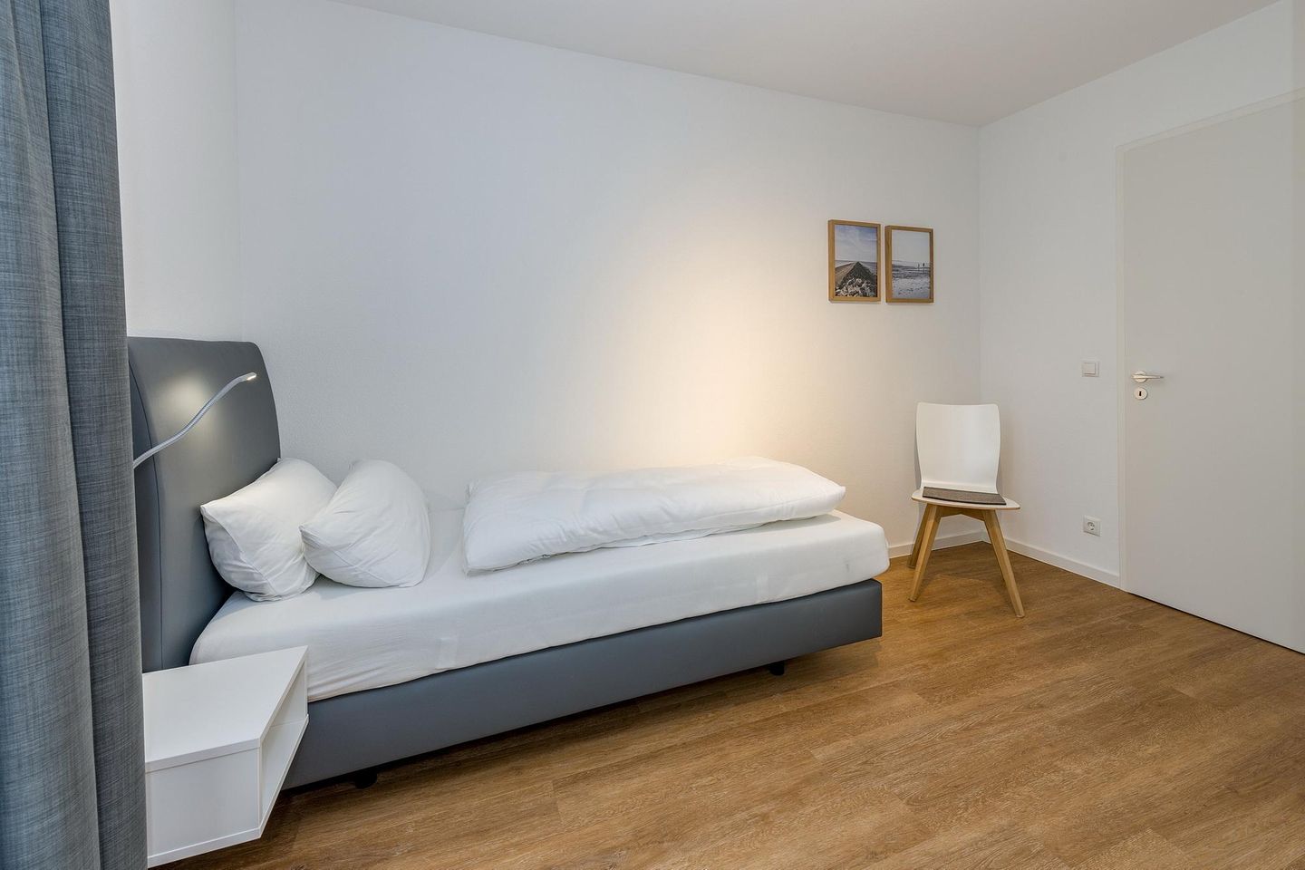 Deichhäuser Anna Küste Deichhäuser Anna Küste 6-14 Bensersiel - Schlafzimmer mit zwei Einzelbetten