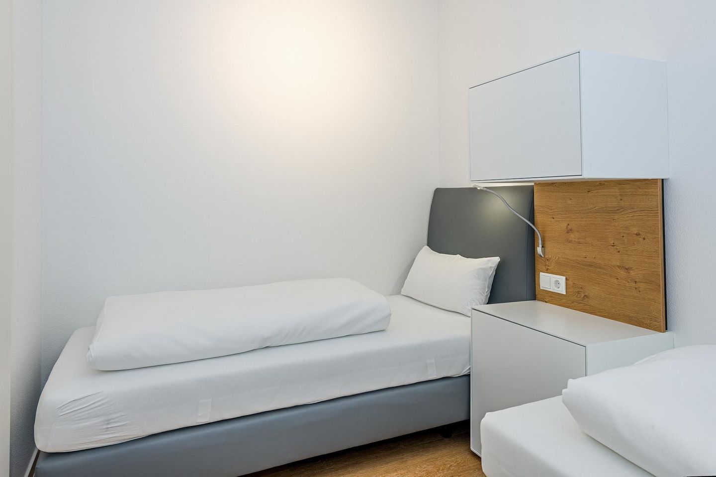 Deichhäuser Anna Küste Deichhäuser Anna Küste 6-21 Bensersiel - Schlafzimmer mit zwei Einzelbetten