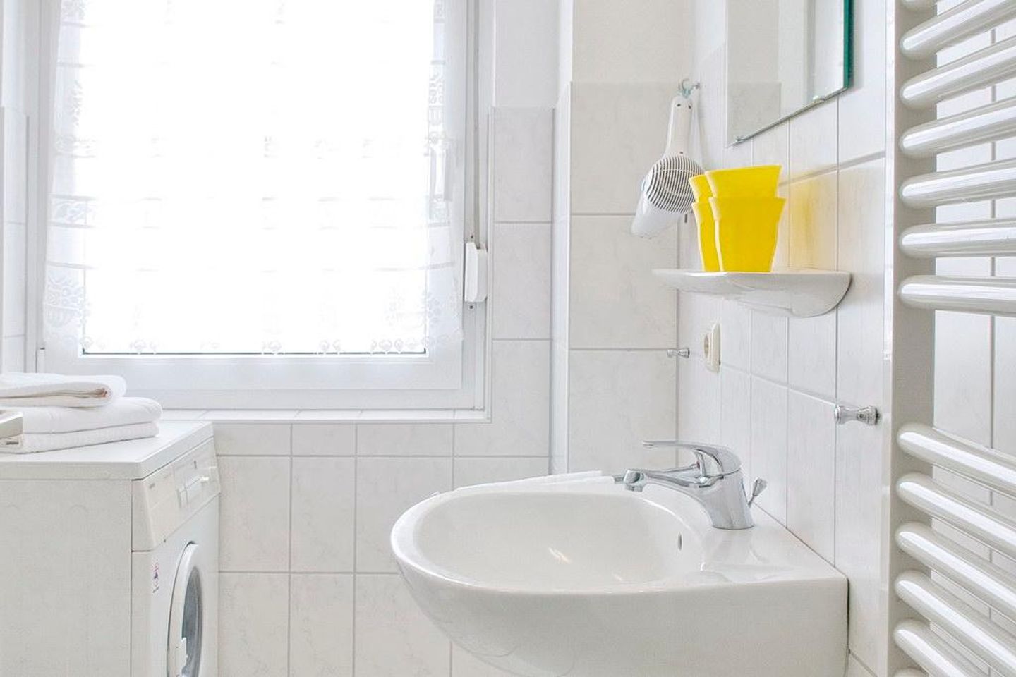 Urlauberdorf Urlauberdorf 45d Boltenhagen - Badezimmer mit Waschmaschine