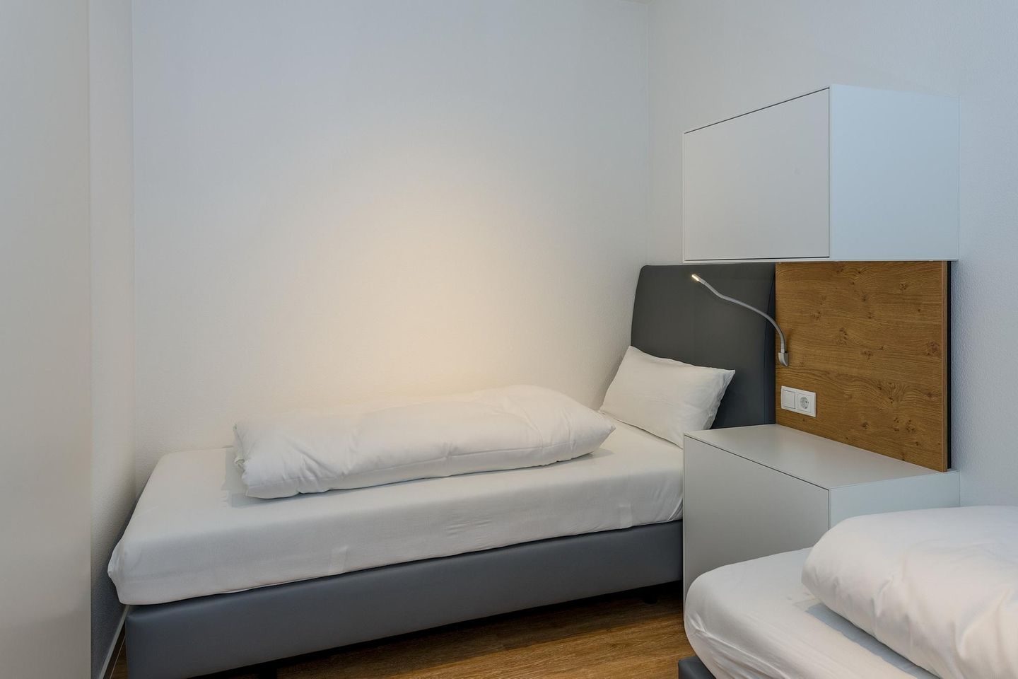 Deichhäuser Anna Küste Deichhäuser Anna Küste 7-11 Bensersiel - Schlafzimmer mit zwei Einzelbetten