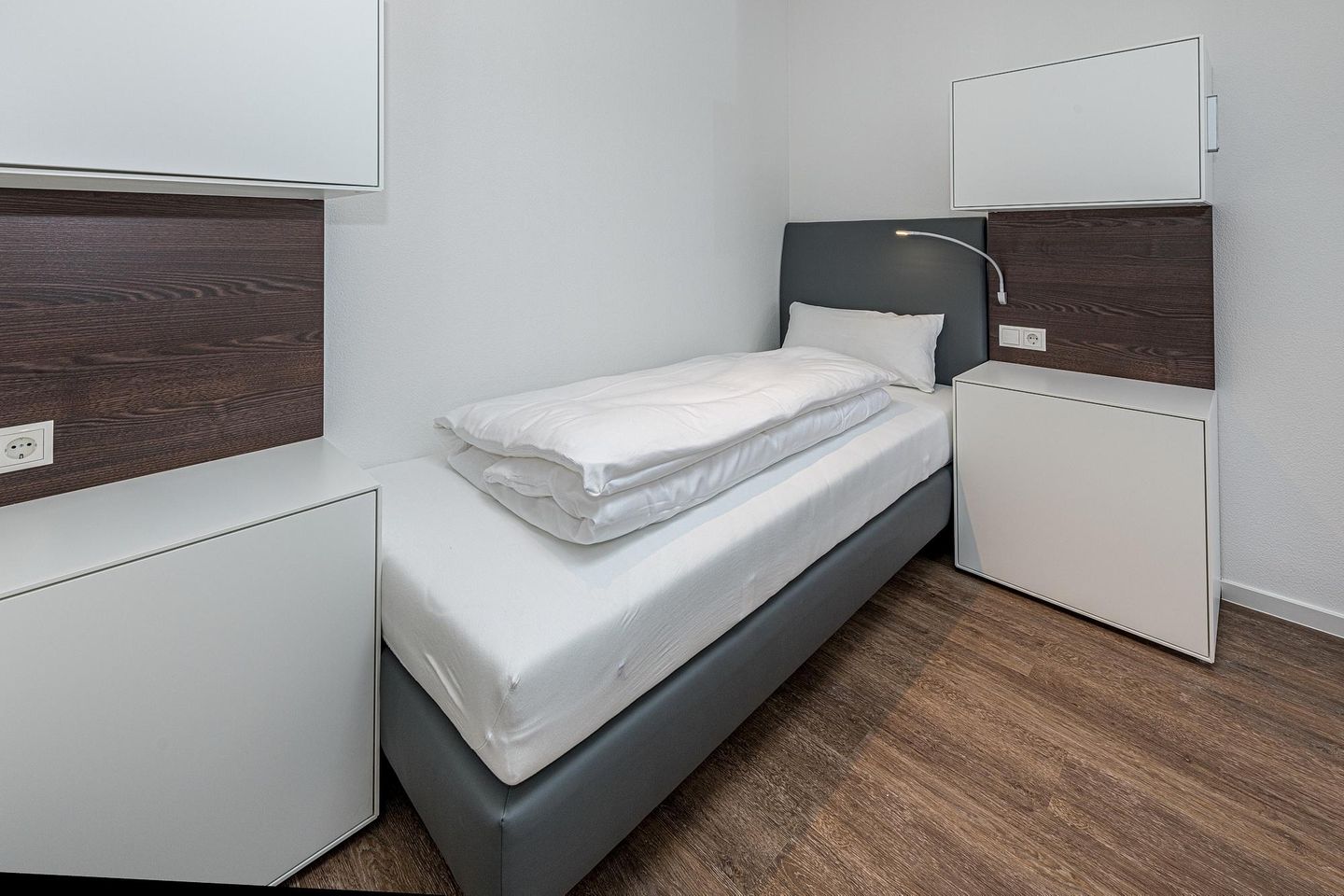 Deichhäuser Anna Küste Deichhäuser Anna Küste 7-31 Bensersiel - Schlafzimmer mit zwei Einzelbetten