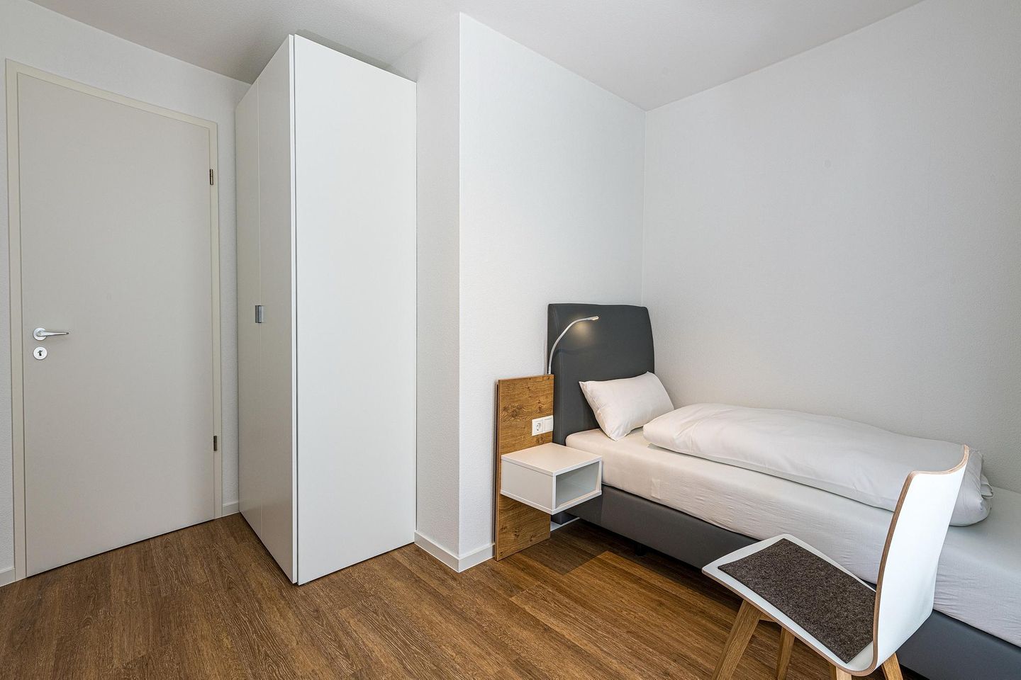 Deichhäuser Anna Küste Deichhäuser Anna Küste 7-34 Bensersiel - Schlafzimmer mit zwei Einzelbetten