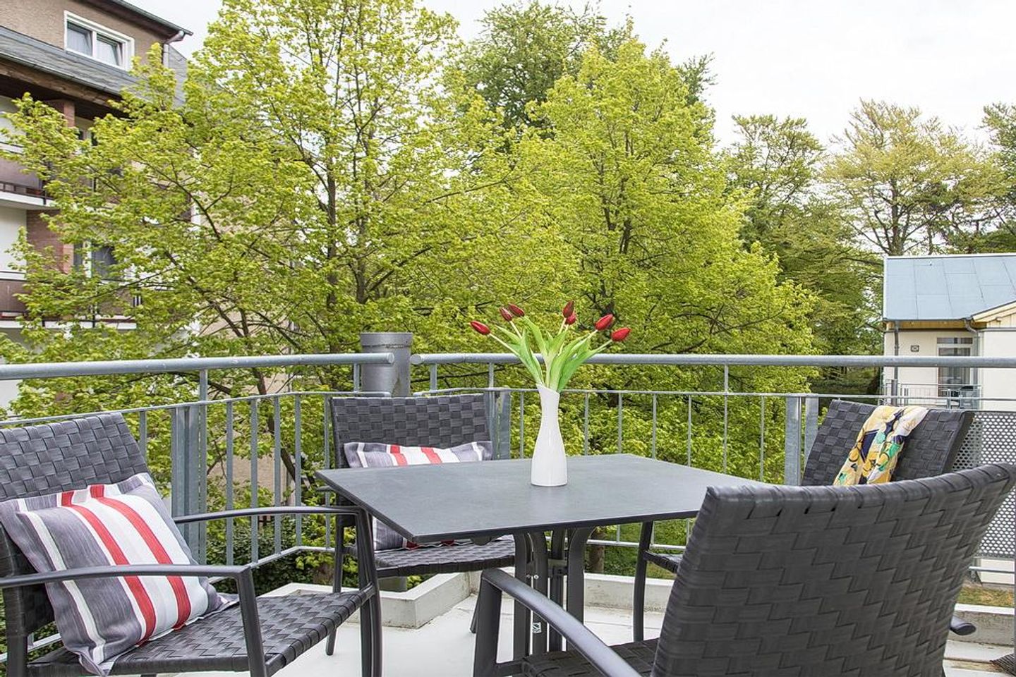 Strand-Park Strand-Park 223 Usedom - Balkon mit Gartenmöbeln