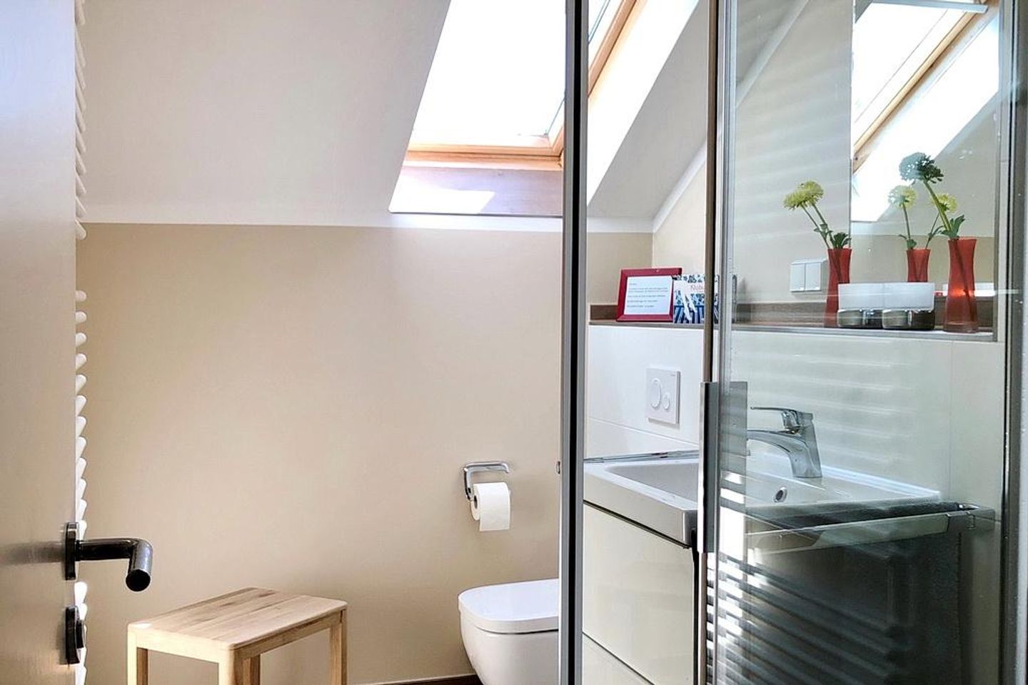 Inselstrand Inselstrand 1320 Usedom - Badezimmer mit Dusche