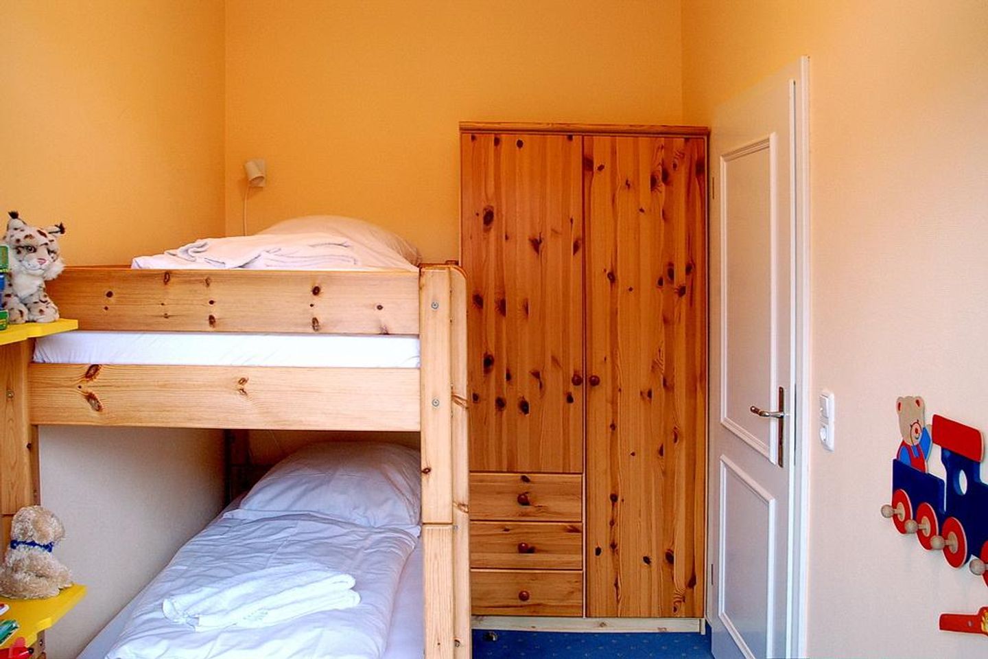 Dünenschloss Dünenschloss 1-21 Kühlungsborn - Schlafzimmer mit Etagenbett