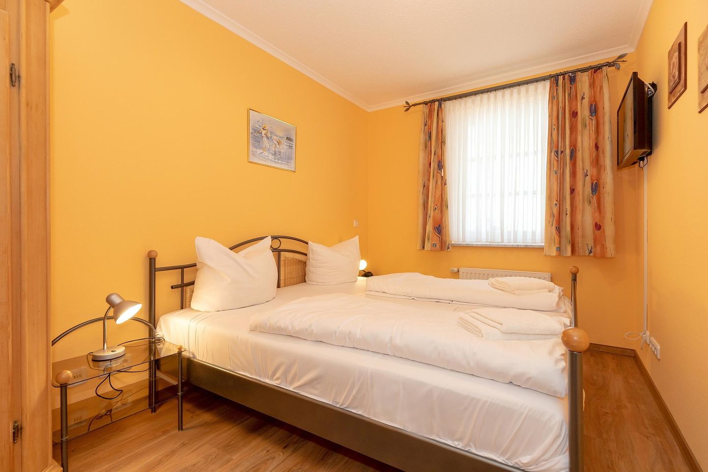 Apartmenthaus Atlantik Apartmenthaus Atlantik 205 Kühlungsborn - Schlafzimmer mit Doppelbett