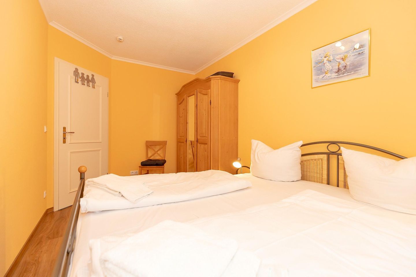 Apartmenthaus Atlantik Apartmenthaus Atlantik 205 Kühlungsborn - Schlafzimmer mit Doppelbett