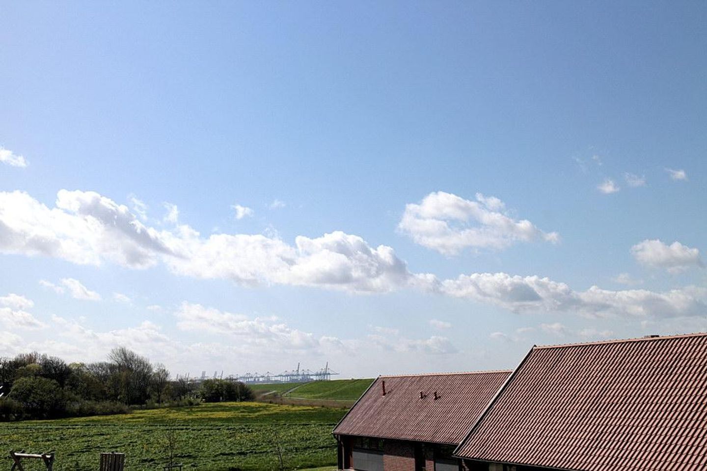 Resort Deichgraf Resort Deichgraf 27-07 Wremen - Balkon mit Ausblick