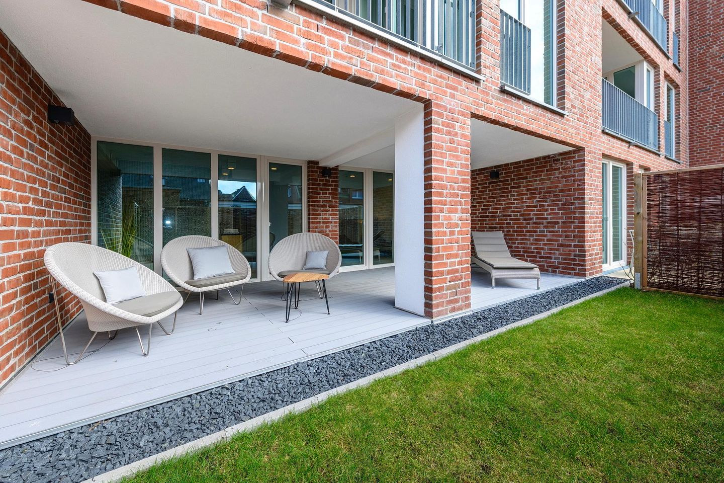  Apartmentvilla Anna See Langeoog - Terrasse