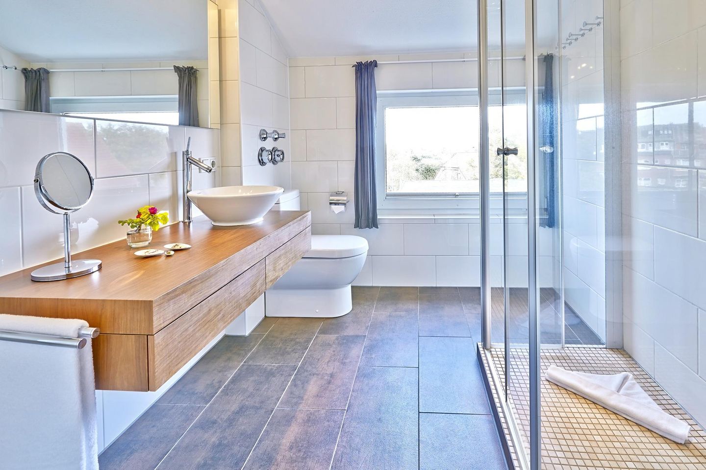 Oberlin Oberlin 15-1-2 Borkum - Badezimmer mit Dusche