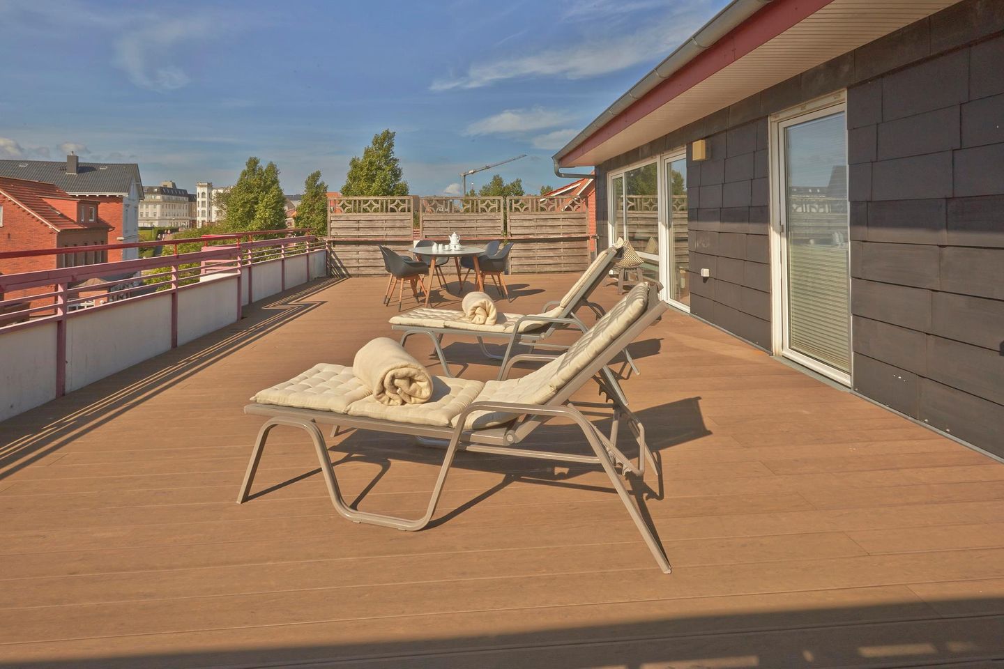 Oberlin Oberlin 15-1-2 Borkum - Dachterrasse mit Liegen