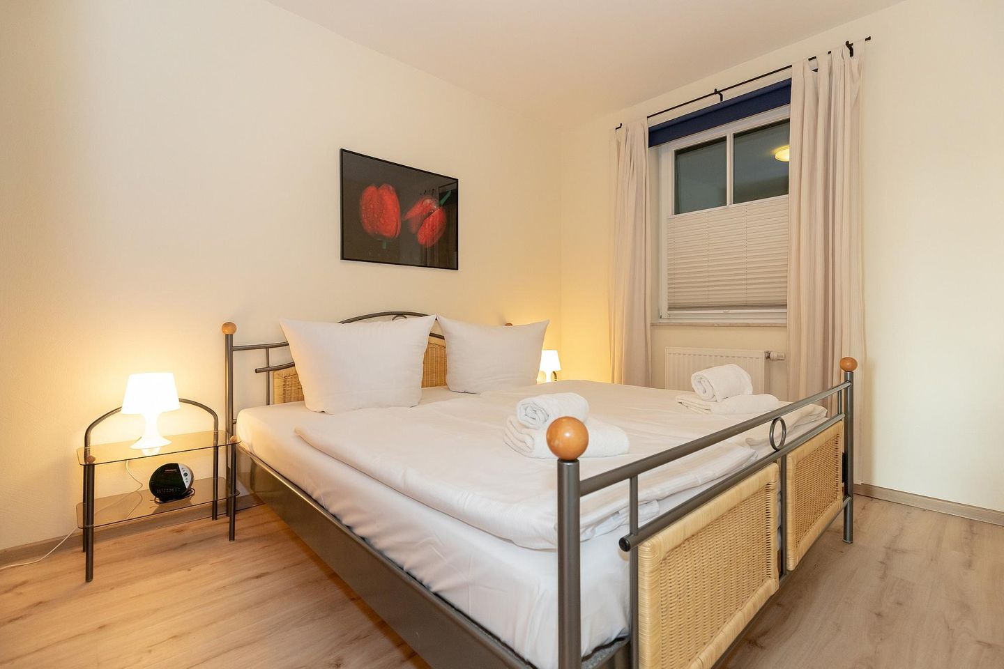 Meeresblick Meeresblick 307 Kühlungsborn - Schlafzimmer mit Doppelbett