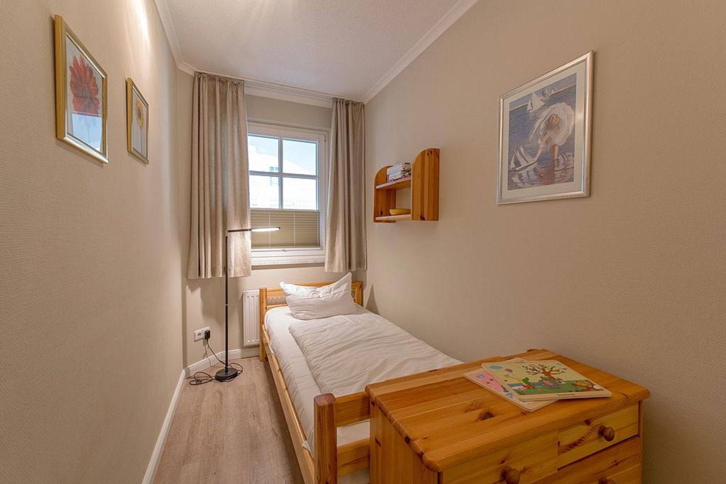 Apartmenthaus Atlantik Apartmenthaus Atlantik 117 Kühlungsborn - Schlafzimmer mit Einzelbett