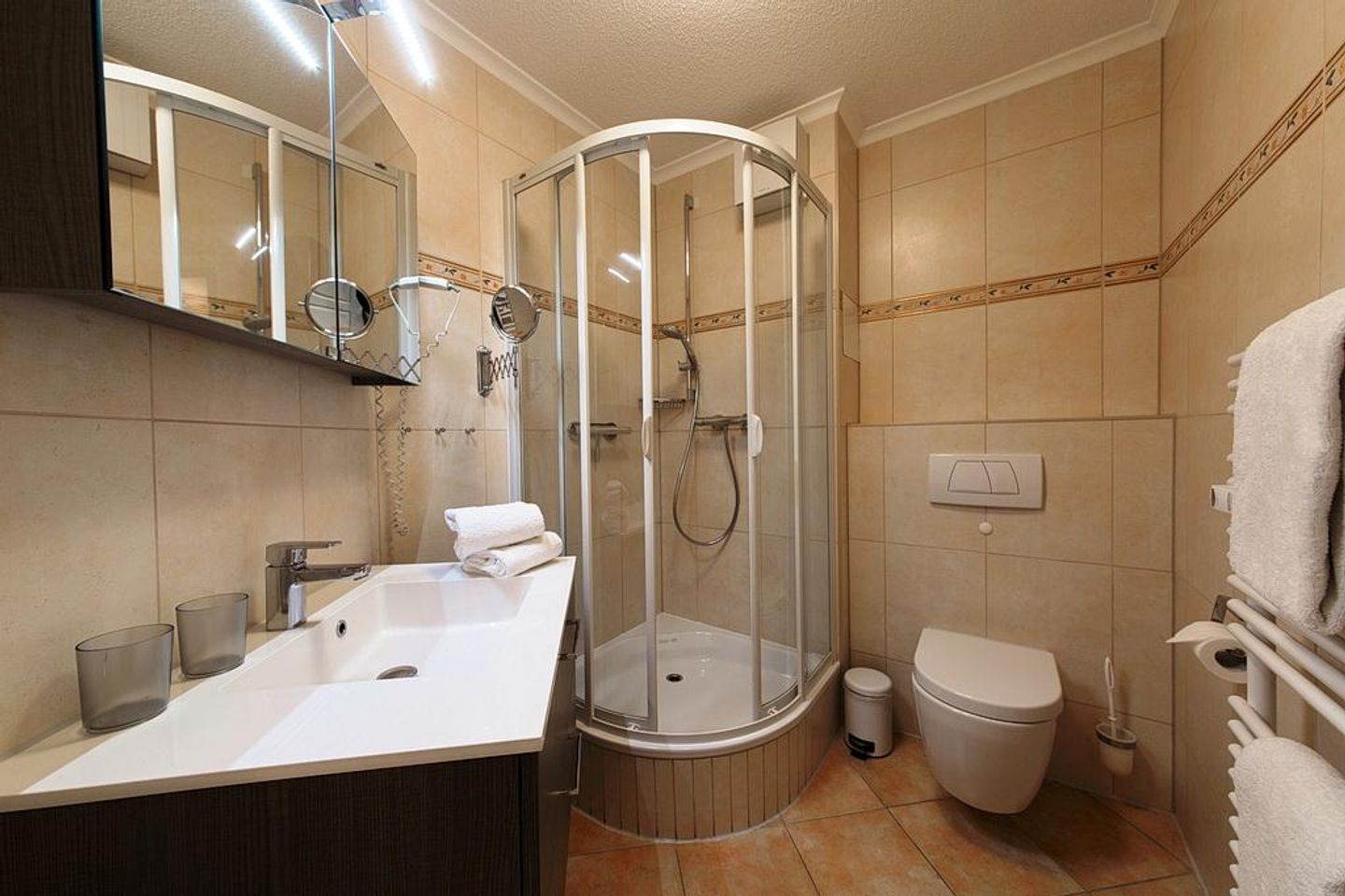 Apartmenthaus Atlantik Apartmenthaus Atlantik 117 Kühlungsborn - Badezimmer mit Dusche